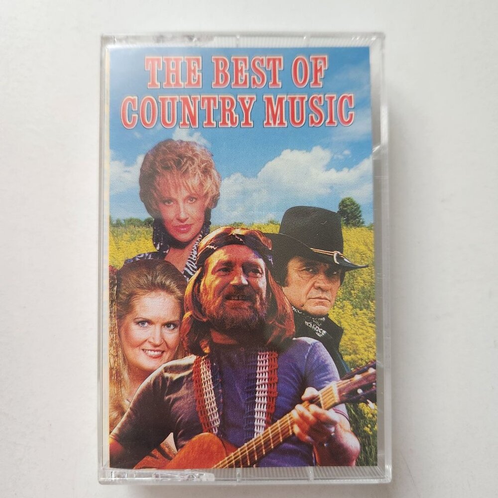 The Best Of Country Music Cassette Tape Sony Music 1972-1986 Songs By Willie Nel